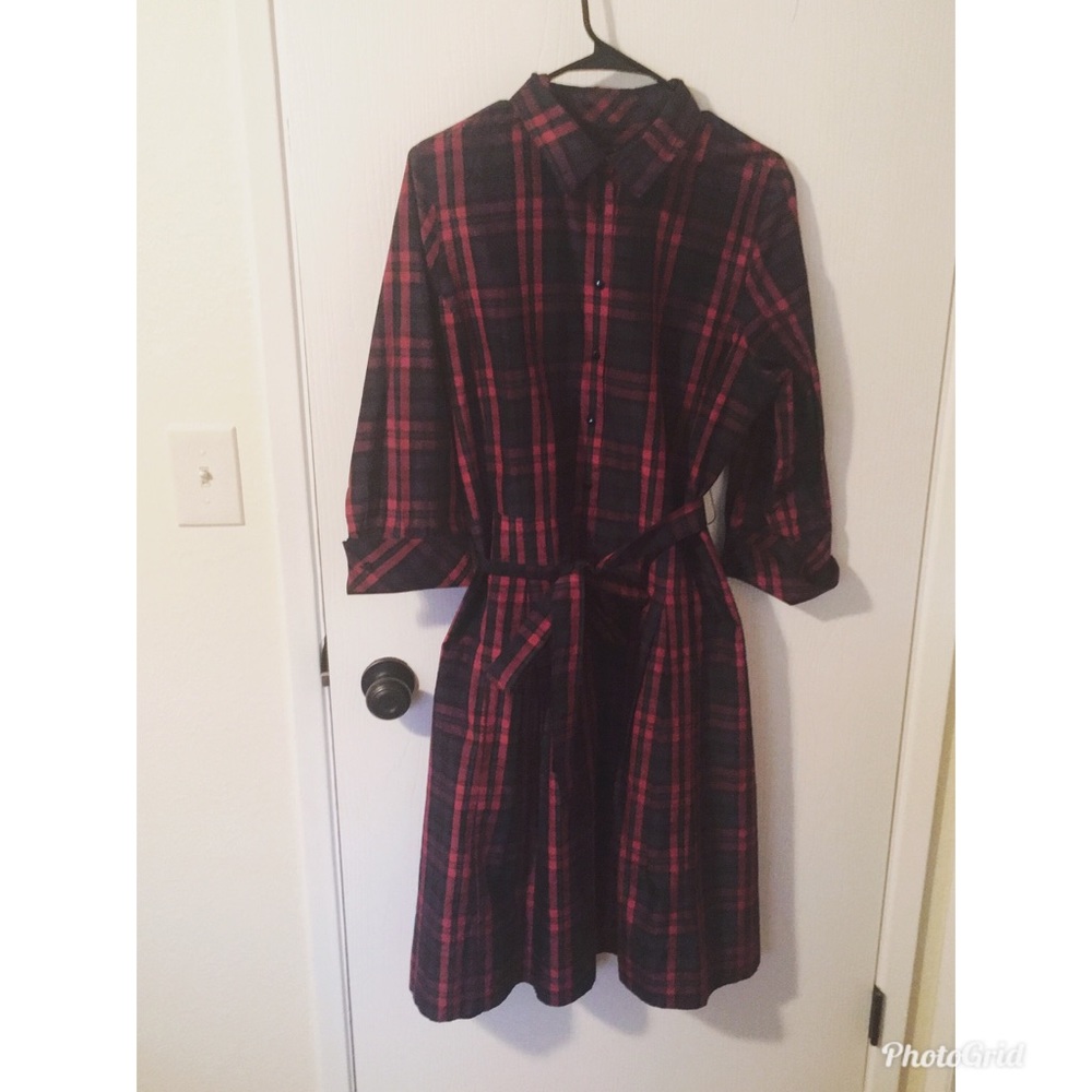 Talbot Dress-Plaid